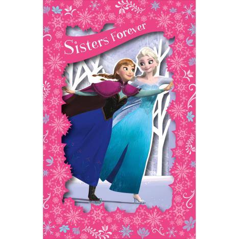 Sisters Forever Disney Frozen Birthday Card £3.45